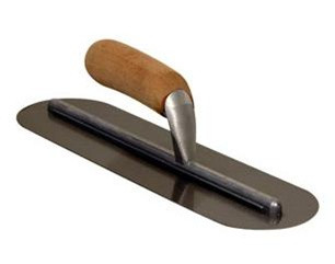 Midwest Rake 47466 4" x 18" Rounded End Trowel