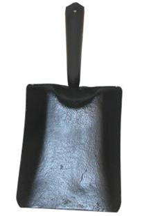 Midwest Rake 49172 BULLHEAD Forged Square Point Shovel, 48" Wood Handle