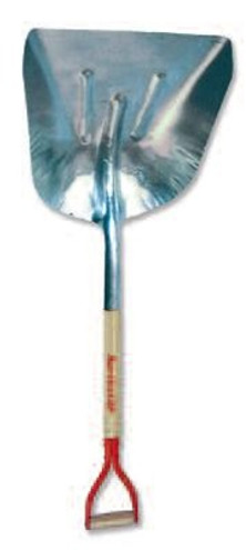 Midwest Rake 49265 #12 Aluminum Scoop, 29" Ash D-Grip Handle