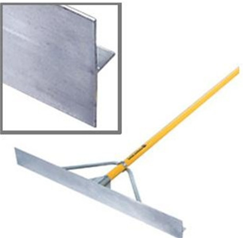 Midwest Rake 56033 30" Straight Light Lute/Rake, 82" Yellow AH, Wrap Bracing