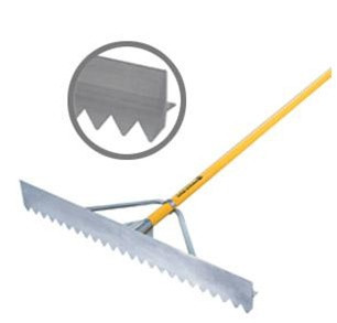 Midwest Rake 56008 24" Light Lute/Rake, 108" OS Yellow AH, Goliath Bracing