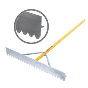 Midwest Rake 50343 42" Standard Lute/Rake, 108" OS Yellow AH, Gusset Bracing