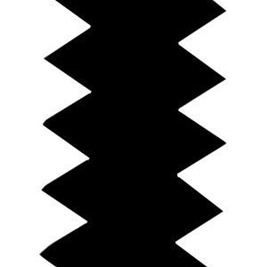 Midwest Rake 79105 16" Neoprene (Black) Squeegee Blade, 1/2" Notch