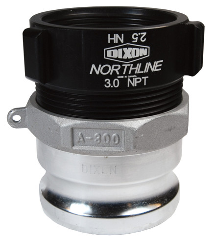 Dixon G150-A-ALNST 1-1/2" Global Alum Fem NST x Male Adapter