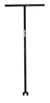 Midwest Rake 85452 32" Heavy-Duty Meter Key, 3/4" Steel Rod Shaft, 5/8" Groove Width