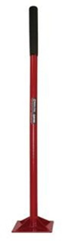 Midwest Rake 85058 8" x 8" Tamp - 3/8" Steel Base Plate, 60" Handle