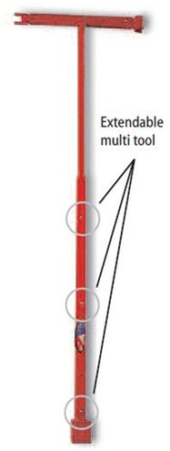 Midwest Rake SP50160 3' - 5' Extendable Wrench Handle Only