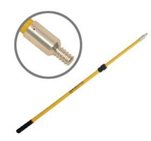 Midwest Rake SA20221 3' - 6' Fiberglass Telescopic Extension Handle, Threaded Tip