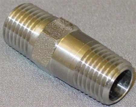 SMC CHK SST 410-4M4M-F Check Valve, Piston, SS, 1/4 In, MPT