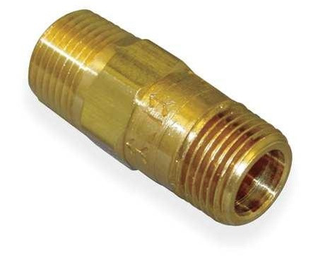 SMC CHK BRS 610-6M6M-B Check Valve, Piston, Brass, 3/8 In, MPT