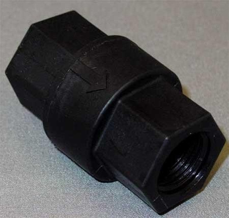 SMC FP CHK 693-6F6F-F Check Valve, Polypropylene, 3/8 In, FNPT