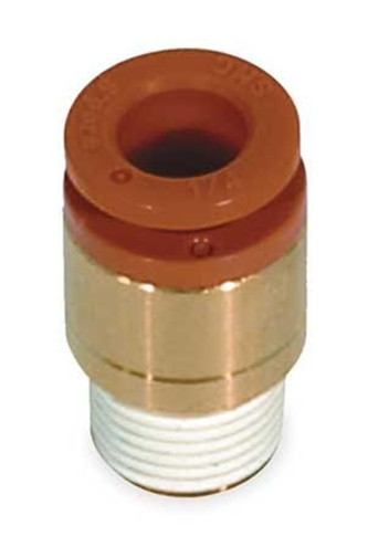 SMC KQ2S04-M5 Hex Socket Connector, 4mm, Tube x R(PT)
