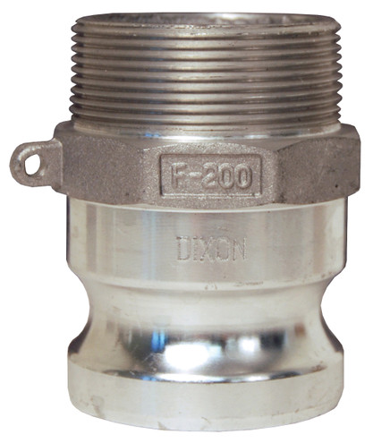 Dixon G50-F-AL 1/2" Global Alum Male NPT x Male Adapter
