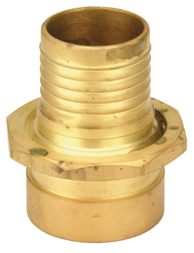 Dixon G5252 2-1/2" Scovill Style Perm Grooved Coupling, Brass 520G