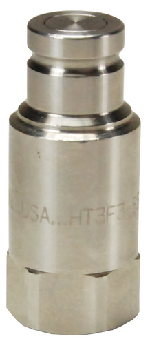 Dixon HT3F3-SS 3/8" ISO-FF NIPPLE, 3/8" NPTF, 316S Body Material: 316 STAINLESS Body Size: 3/8"