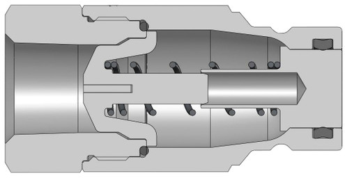 Dixon HT8BF8 1" ISO-FF NIPPLE, 1" BSPP, STEEL Body Material: STEEL Body Size: 1"