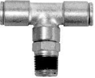 DIXON 72S5x10 Push-In Male Swivel Branch Tees,Brass