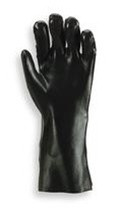 BEST Glove, PVC, Black, Size Large, Pr