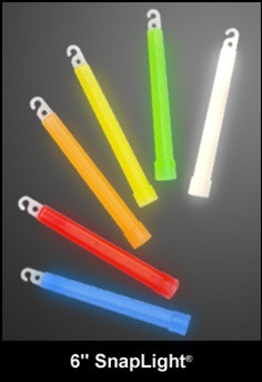 Cyalume 9-08011 6" SnapLight-Industrial Grade Color: Green,12 hr , 100/Case