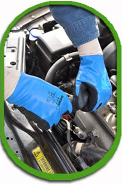 Showa Foam Grip 377 Series Gloves, Per Pair