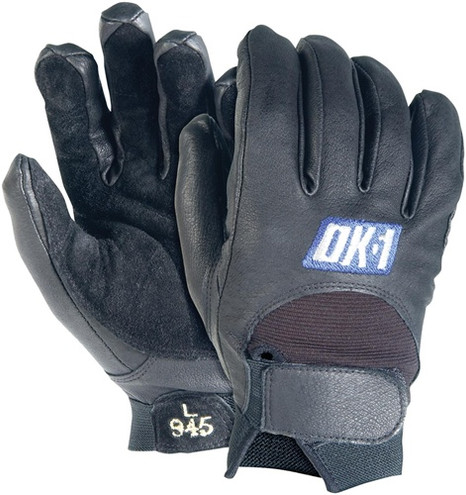 OK-1 OK-945 Full Finger Anti-Vibration Style, Hook and Loop Closure. (01O-00573)