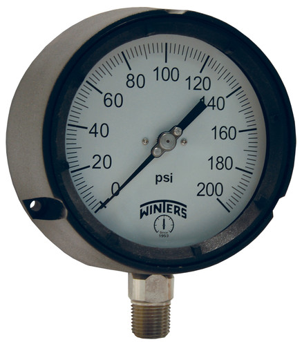 Dixon PGS100 4 1/2 PLASTIC CASE 316L SS WETTED