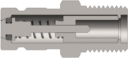 Dixon PD1M1 1/8" DIAGNOSTIC NIPPLE 1/8"NPTF Body Material: STEEL Body Size: 1/8"