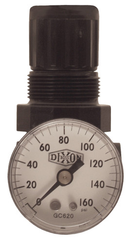 Dixon R07-100RG 1/8" Mini Regulator w/ GC620 Gauge