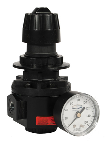 Dixon R26-02RG 1/4" Standard Regulator with Gauge