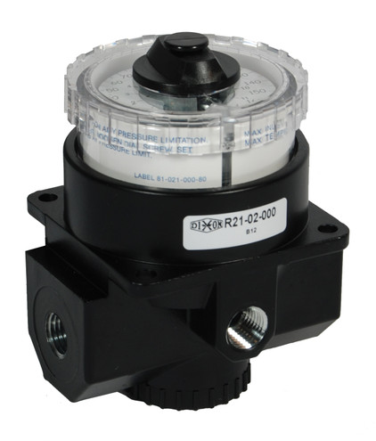 Dixon R21-06R 3/4" ZINC BODY DIAL AIR REGUALTOR