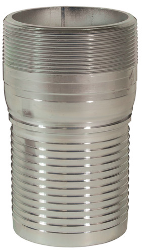 Dixon STC40CSHD 4" King Crimp Heavy Duty Combo Nipple, MNPT, Sch80 Plated Steel