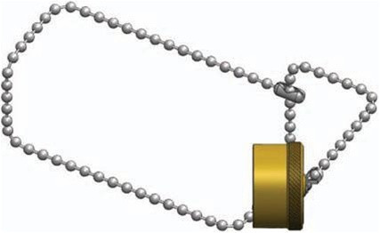 Dixon W10DC-B 1 1/4" WINGSTYLE DUST CAP Body Material: BRASS Body Size: 1-1/4"