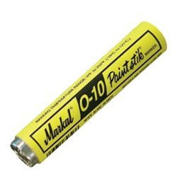 Markal 82220 O-10 Paintstik Markers Marks Heavily Oiled Surfaces. White, Each