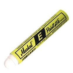 Markal 88620 E Paintstik Marker For High-Visibility Marks White, 144/Case