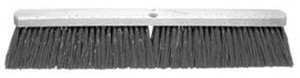 Magnolia Brush 5518 18" Stiff Green Polypropylene. Staple set in a clear lacquered hardwood block.
