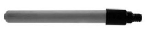 Magnolia Brush BR-60 1 1/8" x 60" Lacquered Handle with Polypropylene Threaded Tip (Acid Resistant)