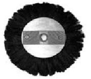 Magnolia Brush CF-8 100% Horsehair Crowsfoot Pattern Texture - Round Single Brush