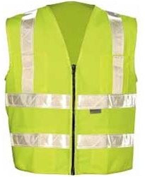 OK-1 OK-SVL2 ANSI Class II Zipper Surveyor Vest Size:4XL (56-64")