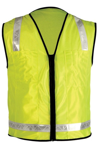 OK-1 OK-SVCMBL1 Zipper Surveyor Vest Size:XL (42-46")