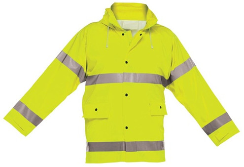 OK-1 OK-4901 ANSI Class III Short Rain Jacket Size:M