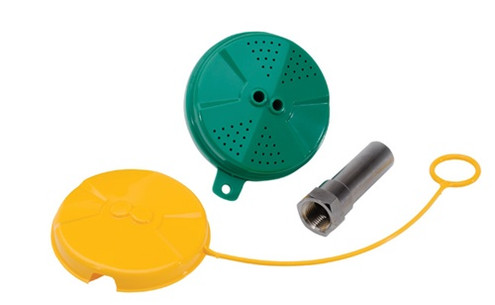 Haws SP65 eye/face wash head with inverted directional flow