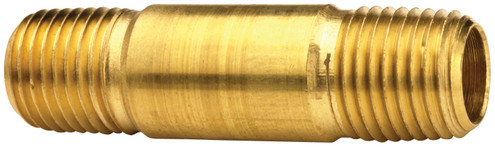 Dixon 1661230C 3/4" NPT Brass Long Pipe Nipple Length 3"