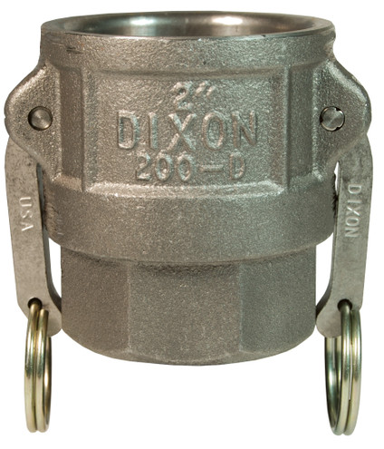 Dixon 200-D-MI 2" Unplated Iron Female Coupler