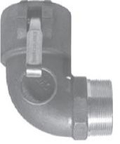 DIXON 200B-90SS Cam and Groove Elbows Type B female coupler x male NPT