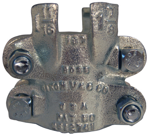 Dixon 212 1 1/2" Plated Iron Boss Clamp