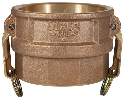 Dixon 250-D-BR 2 1/2" Brass Female Coupler x FNPT