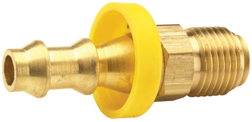 Dixon 2900510C 5/8"-18 Male SAE Invert Flare Swiv x 5/16" Push-On Hose Barb Brass