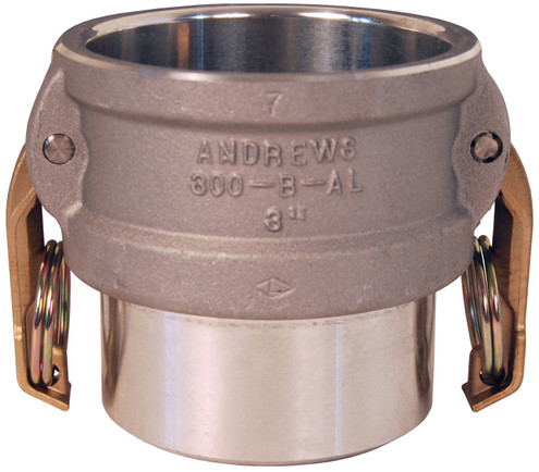 Dixon 300-B-ALH 3" Alum Hardcoat Female Coupler x