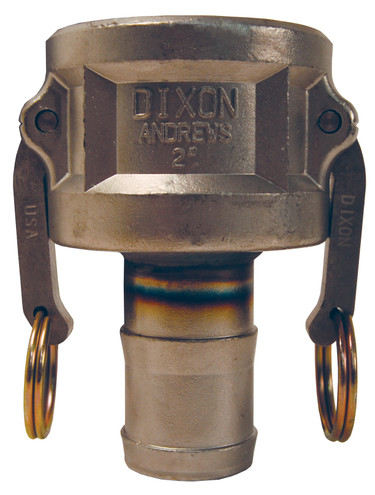 Dixon 3025-C-SS 3" Stainless Coupler x 2 1/2" Hose