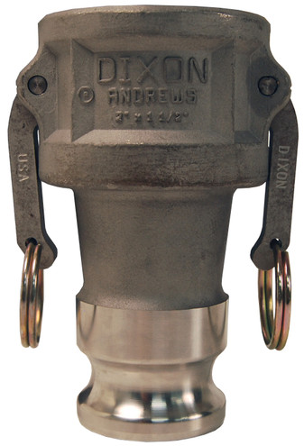 Dixon 3025-DA-AL 3" Alum Reducer Coupler x 2 1/2"